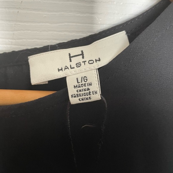 Black silky blouse NWT - Picture 3 of 4